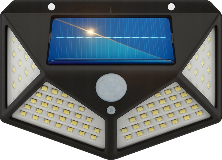 Širokoúhlé osvětlení se 100 LED