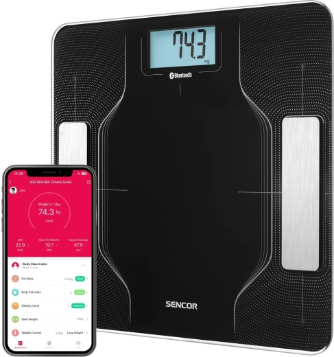 Chytrá osobní fitness váha Sencor