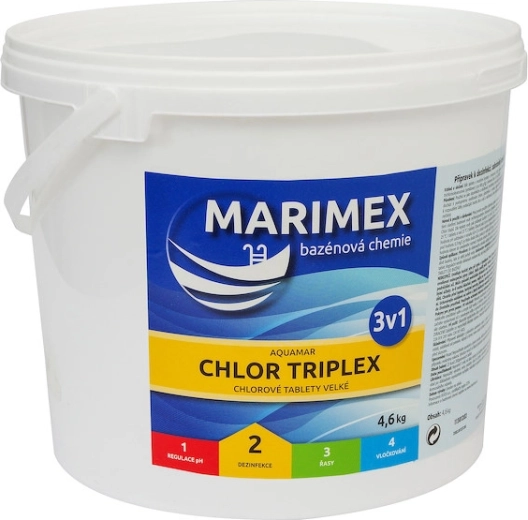 Marimex Chlor Triplex pomalurozpustné tablety 4,6 kg