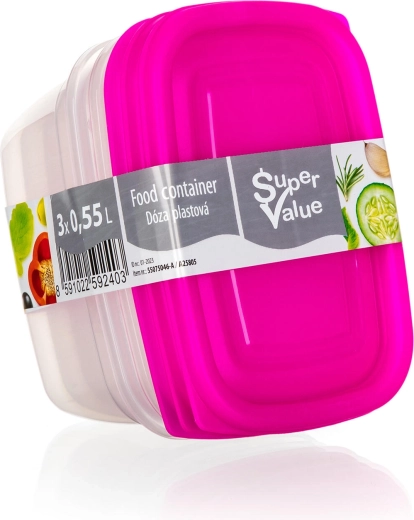 Praktická velikost 0,55 l pro každodenní porce