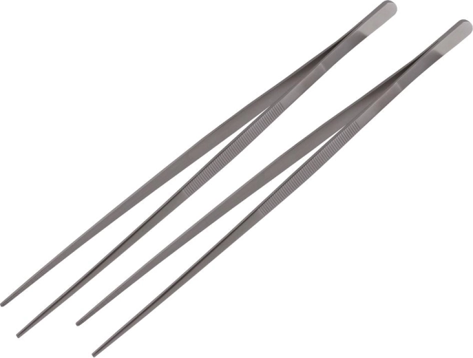 Lamart grilovací pinzeta 30 cm, 2 ks