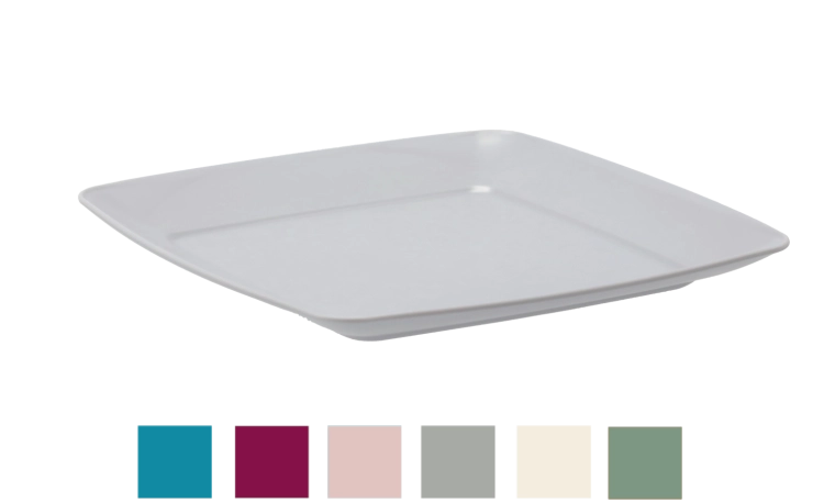 Moderní čtvercový design pro elegantní servírování