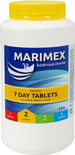 Marimex 7denní chlorové tablety do bazénu 1,6 kg