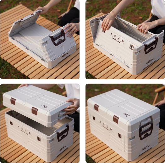 Skládací design a kompaktní rozměry