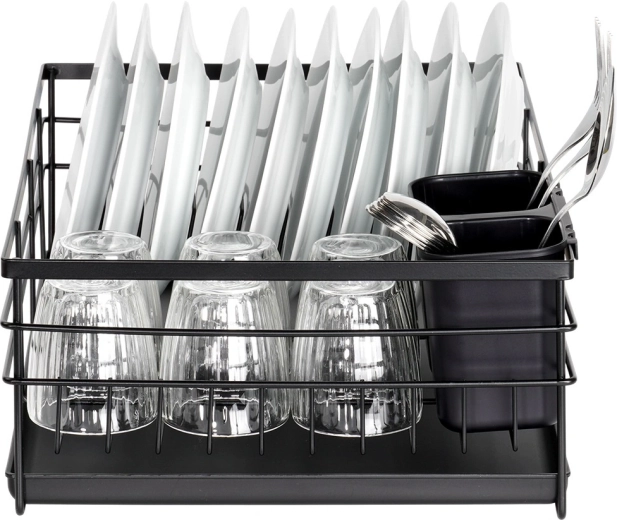 Odolná kovová konstrukce v černé barvě