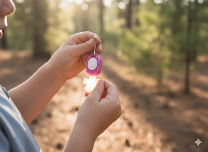 Barevný mix a baterie v balení