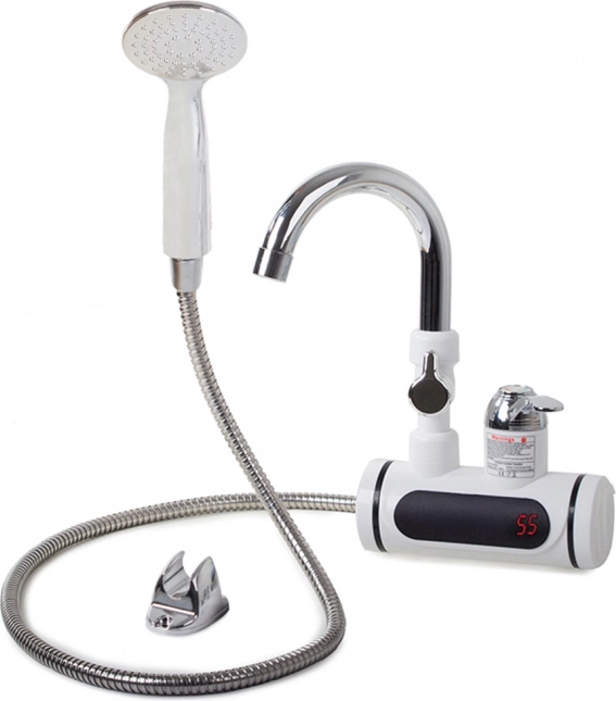 Elektrický průtokový ohřívač vody LCD