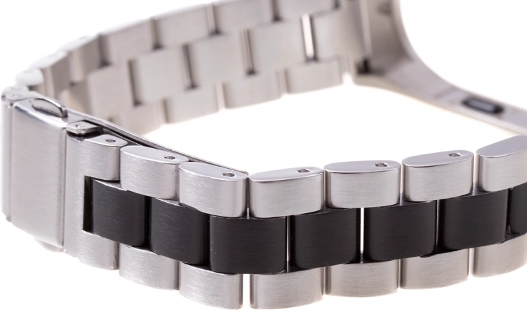 Elegantní stříbrno‑černý design