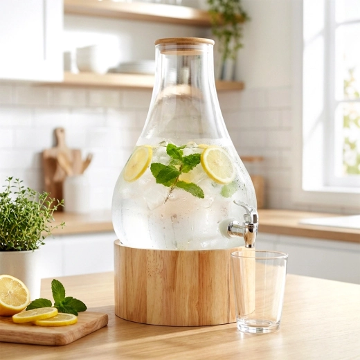 Bezpečně uzavřeno těsnícím bambusovým víkem