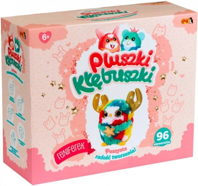 Kreativní sada Pluszki-Kłębuszki 96 dílků sob