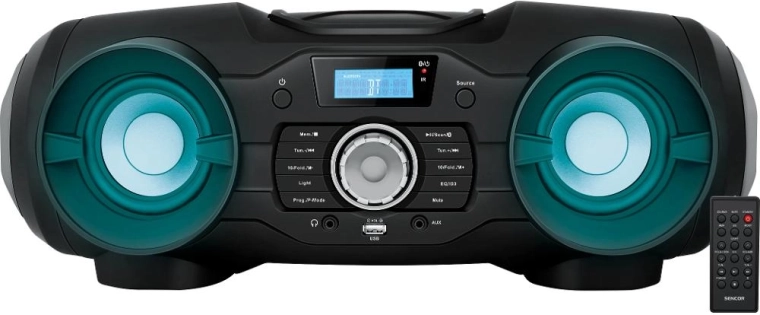 Sencor SPT 5800 boombox s CD, Bluetooth, USB a FM rádiem