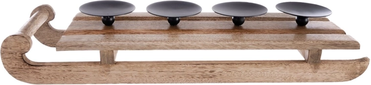 Originální design dřevěných sáňek