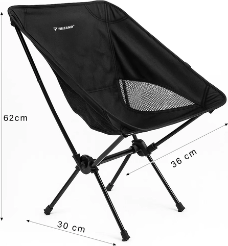Kompaktní skládací židle na cesty