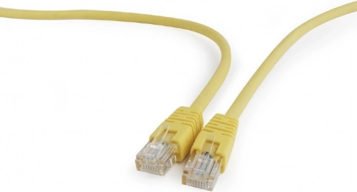 Patch kabel Cat 5e 0,5 m žlutý