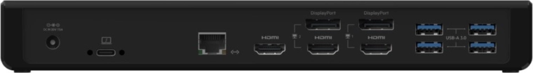 Tři externí monitory až 4K