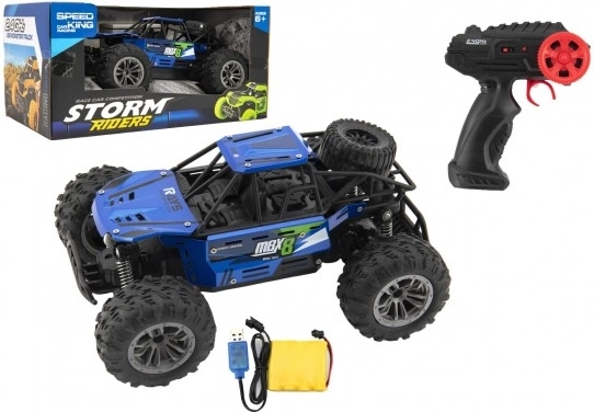 Auto na dálkové ovládání terénní Buggy modré