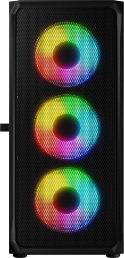 Silné chlazení: 4× 120 mm ARGB v základu