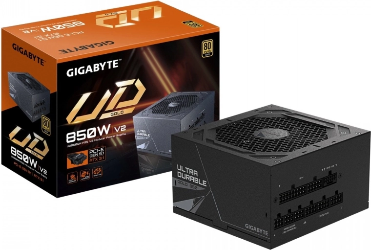 Modulární zdroj 850 W 80+ Gold ATX 3.1 s PCIe 5.1