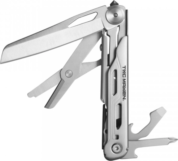 Multitool PENTAGON Axel Tac Maven stříbrný