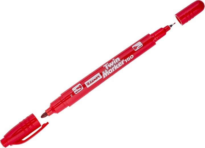 Permanentní popisovač LUXOR 3013 červený