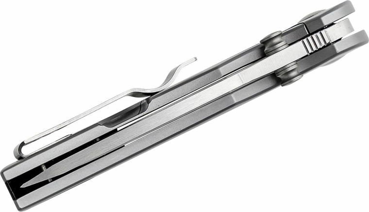 Bezpečná pojistka Frame Lock a kapsový klip