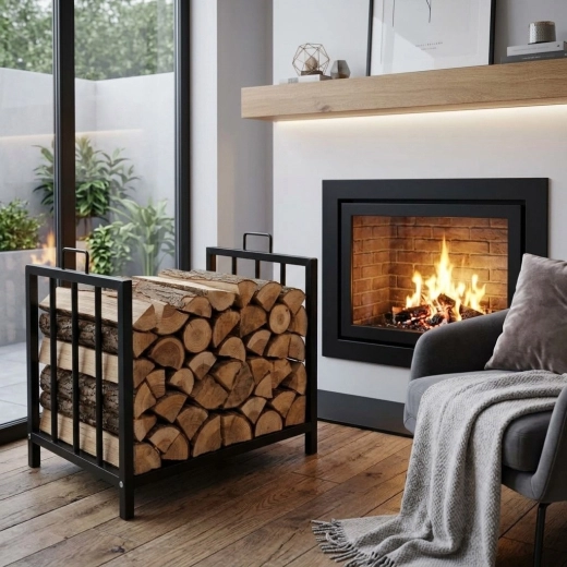 Moderní černý design do interiéru i exteriéru