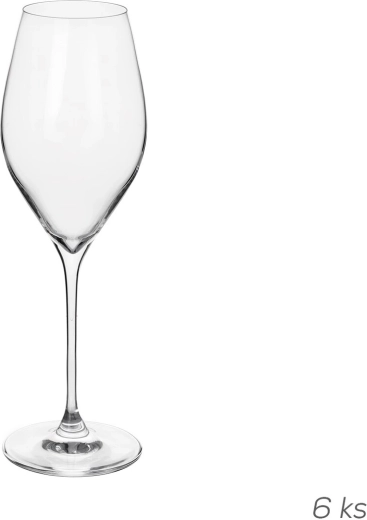 Sada sklenic na víno Swan 430 ml 6 ks