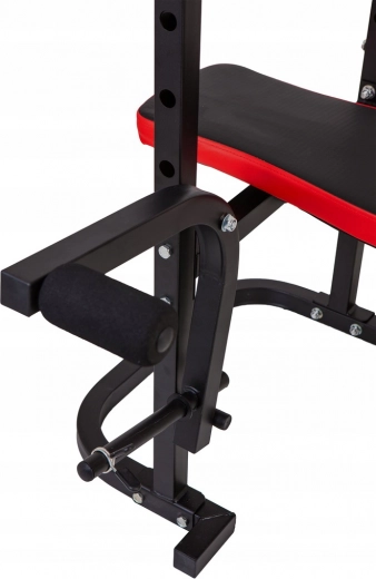 Komfortní leg press s pěnovými válci