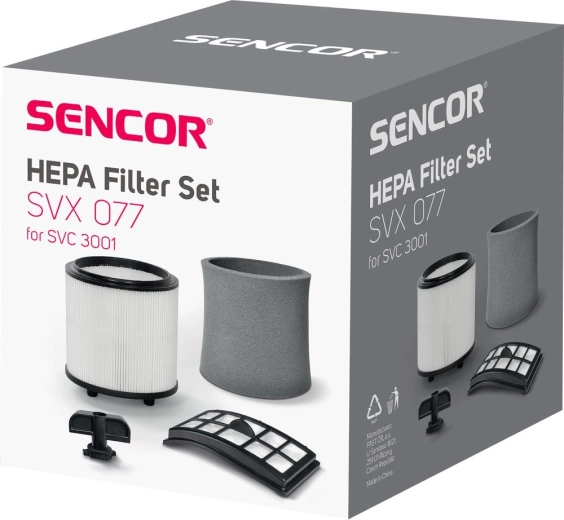 Sencor sada náhradních filtrů pro vysavač SVC 3001