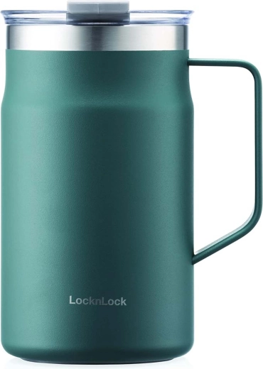 Termohrnek Metro 600 ml tmavě zelený