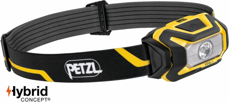 Čelovka Petzl Aria 1 černo‑žlutá