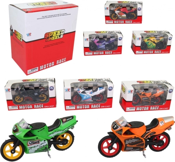 Motorka pro děti, 8 barev, 8,5 cm
