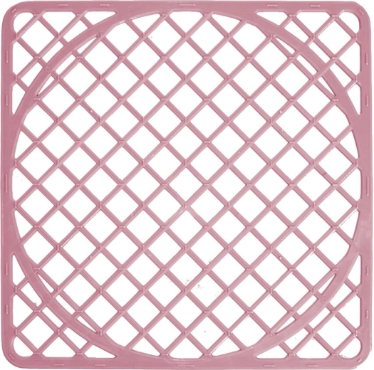 Mřížkovaný design pro lepší odtok vody