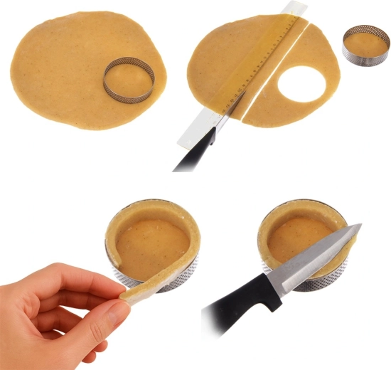 Snadná práce s těstem a čisté okraje