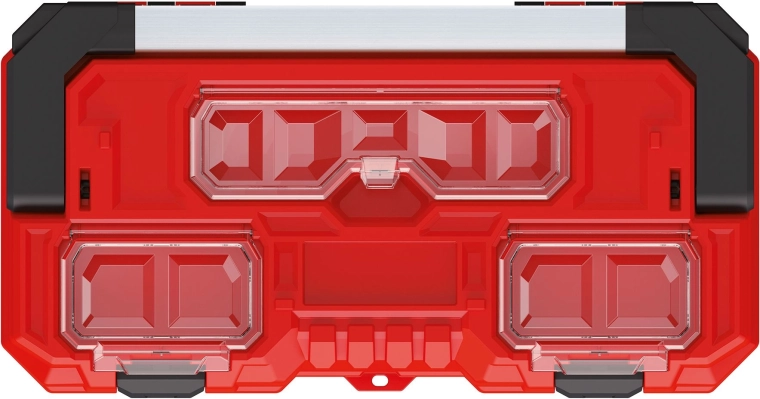 Přehledné horní organizéry ve víku