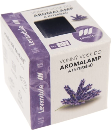 Vonné voskové kostky levandule 8 ks (30 g)