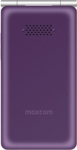 Maxcom MM 835L 4G dual SIM fialový mobilní telefon s klapkou