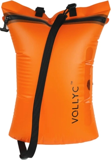 Flextail EZYBAG kompresní vodotěsný vak 25 l oranžový