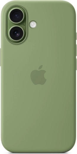 Silikonové pouzdro s MagSafe pro iPhone 17 – světlý mech