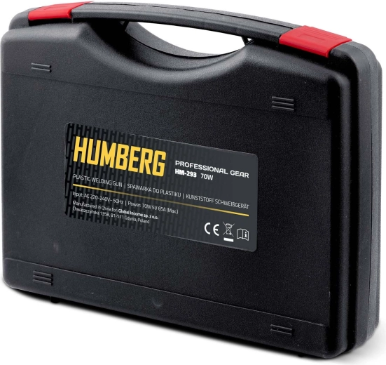 Praktický kufr a nástroje v sadě