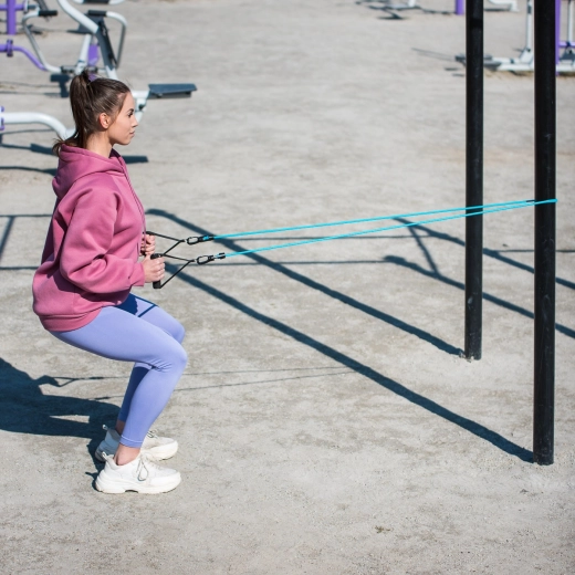 Kompletní příslušenství pro desítky cviků