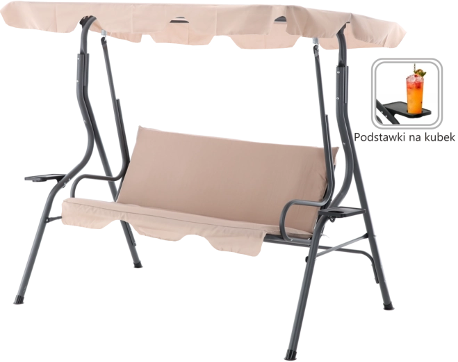 Praktické držáky na nápoje po obou stranách