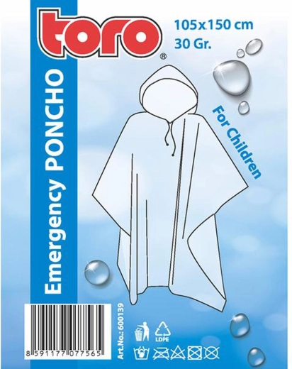 Dětské pončo pláštěnka TORO
