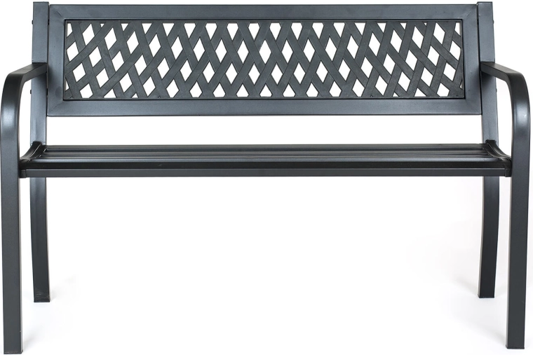 Stylové mřížkové opěradlo a pohodlné sedání