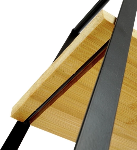 Přírodní bambusové police