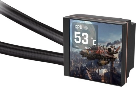 Velký 3,95" LCD displej pro monitoring i styl