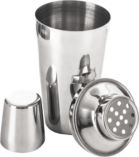 Třídílné provedení se sítkem pro čisté nalévání