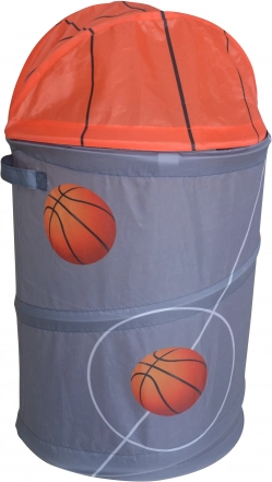 Koš na hračky basketbal 35 × 35 × 60 cm
