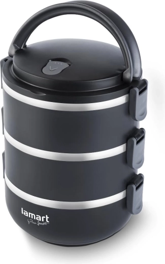 Lamart termojídlnosič 1,8 l černý