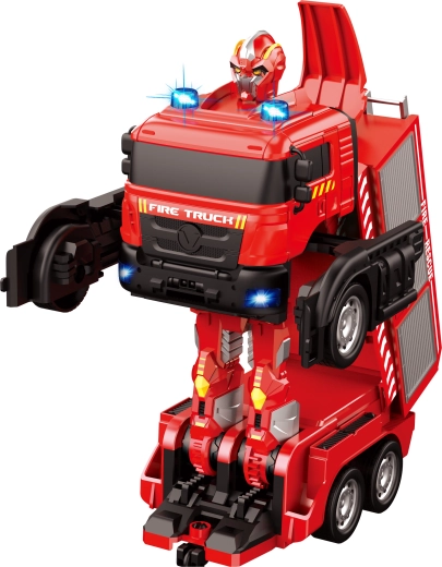 Skutečná hasičská akce s vodním dělem